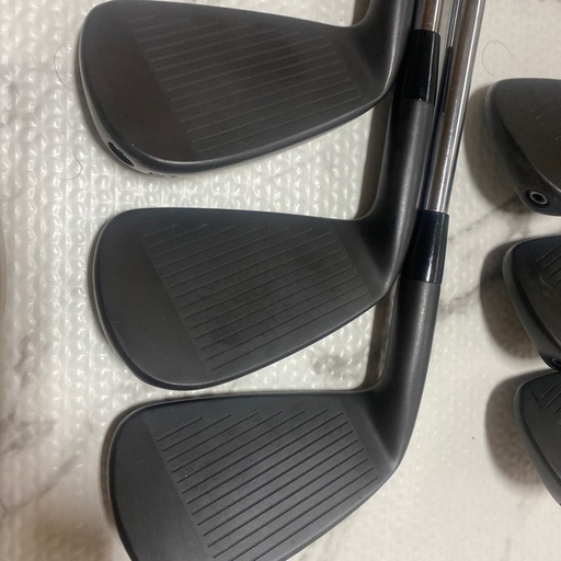 コブラＦＯＲGＥＤ　ＴＥＣ　ブラック　アイアンセット ６本セット
