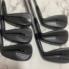 コブラＦＯＲGＥＤ　ＴＥＣ　ブラック　アイアンセット ６本セット
