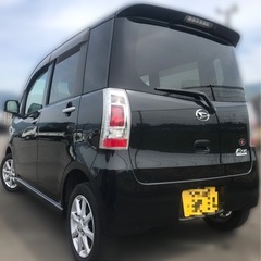 GWお買い得車‼️ タイヤもバリ山　タント　エグゼ　車検付き　ナビ　フルセグ　Bluetooth 室内綺麗　豪華　室内の作りは流石のタントエグゼの画像