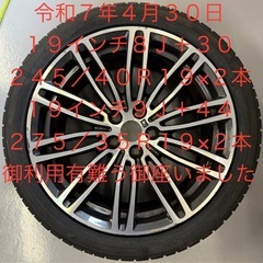 格安タイヤ交換1本￥650〜の画像