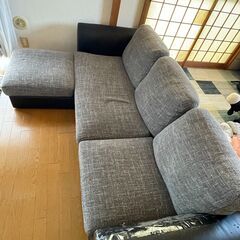 L字型　ソファー　3-4人掛け
