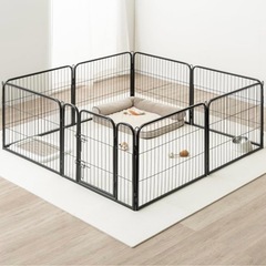 ペットサークル 高さ 60cm バリアフリー 屋内外兼用 組み替...