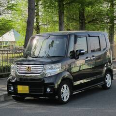 車検２年付き　Ｎ－ＢＯＸカスタム　純正フルエアロ　【希少９万キロ...