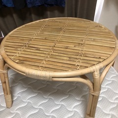 美品
ラタンテーブル