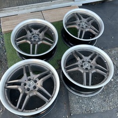 19インチ フィレンツェ pcd100 プリウスなどにの画像