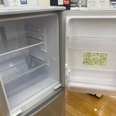 SHARP 2ドア冷蔵庫 137L 2016年製