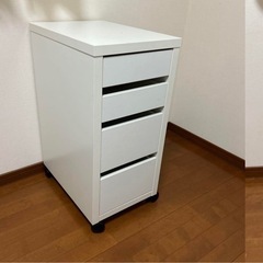 IKEA MICKE ミッケ 引き出しユニット キャスター付き　...