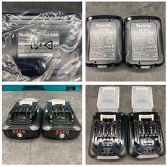 0327 新品 未使用 makita マキタ 充電式剪定ハサミ UP 100D 充電器 バッテリ2個  フルセット 　の画像