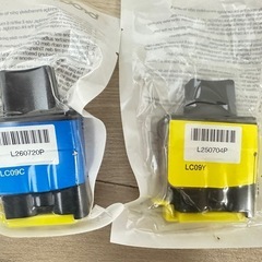 brother インク　LC09C/LC09Y 新品未開封 