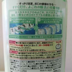 モンダミン ペパーミント マウスウォッシュ 洗口液 口臭ケア 心地よい刺激 爽快 1300mLの画像