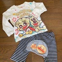 アンパンマン　ロンT＆パンツ