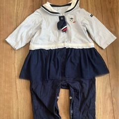ミキハウス:セーラー服ロンパース70