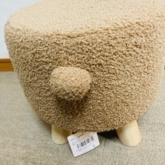 木製丸型スツール ベア　くま　椅子　踏み台　チェアの画像