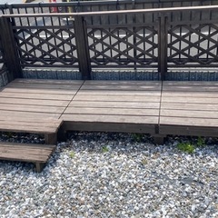 ウッドデッキ