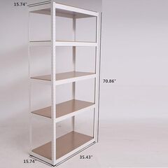 5段の棚を販売します。の画像