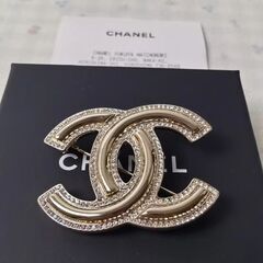 美品 CHANEL シャネル ブローチ シャネル ブローチ ピン...