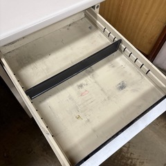 【値下げしました‼️】INB 稲葉製作所 オフィス家具 事務デスク（スチール製）の画像