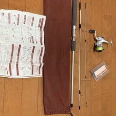 子ども用釣り竿(リールつき)