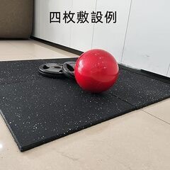 ジムのゴムマットを販売しております。（5枚）の画像