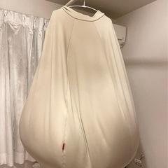 【ハナロロ】着るビーズクッション (Lサイズ, モカ)の画像