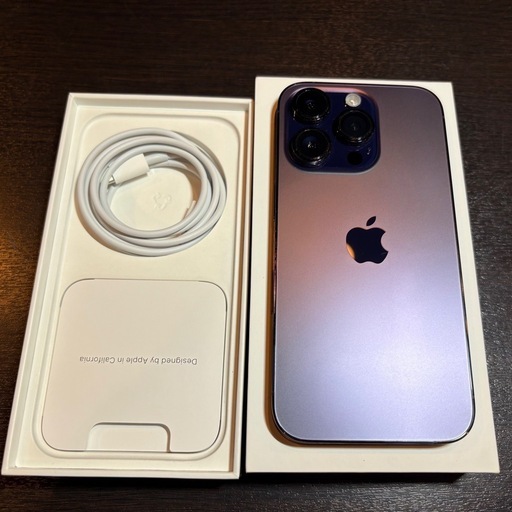【美品】512GB iPhone14 Pro