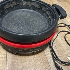 あけます 0円 無料Tiger 電気鍋　なべ　