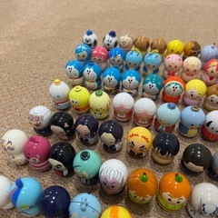 クーナッツ　キャラクター フィギュアだるまセット 71個の画像
