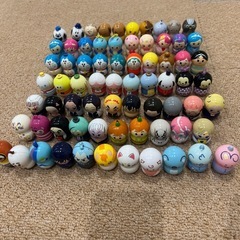 クーナッツ　キャラクター フィギュアだるまセット 71個