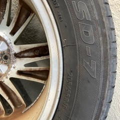 ホイール付きタイヤ　SUBARU純正ホイール　の画像