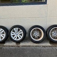 ホイール付きタイヤ　SUBARU純正ホイール　の画像