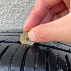 ホイール付きタイヤ　SUBARU純正ホイール　の画像