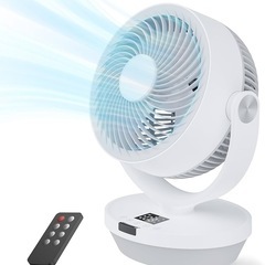 【新品未使用】サーキュレーター 小型 扇風機 節電対策 18畳 ...