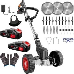 【新品未使用】草刈り機 充電式 芝刈り機1880W 高功率 20...