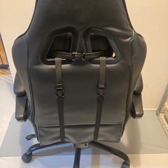 ゲーミングチェア　美品　リクライニング不調の画像