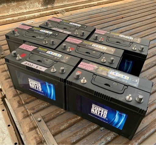 S31MFディープサイクルバッテリー6台セット