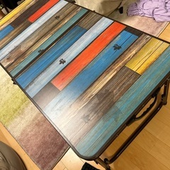 ロゴス　キャンプテーブル　カウンターテーブル　