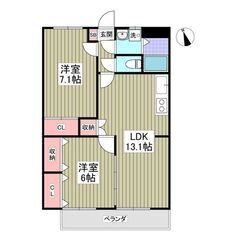KS🌸初期費用7万円✨敷金ゼロ✨礼金ゼロ✨仲介手数料ゼロ✨賃料１...