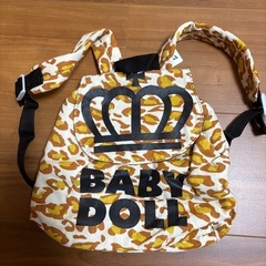 新品✨BABYDOLLヒョウ柄リュック