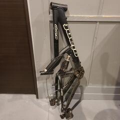 GIANT Warp DS-1 MTB用アルミサスペンションフレ...