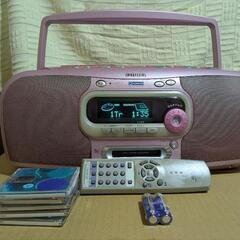 AIWA CD/MDラジカセ CSD-MD25【一部難あり品】