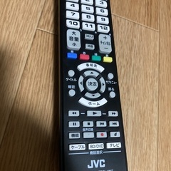 多機能リモコン/JVCケンウッド(ビクター) リモートコントローラー(ブラック) RM-A633-Bの画像