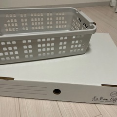 収納　カゴ　ダンボール　ラック　ベット下収納