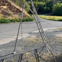 アルミ脚立　園芸用
