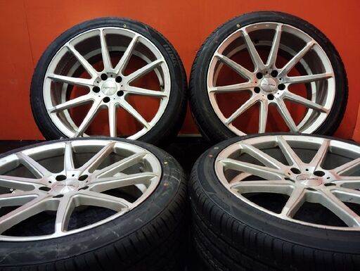 タイヤ新品 25年 バランス済【iLINK L-ZEAL56 245/40ZR20】夏タイヤ【ハイペリオン 20インチ 8.5J5HPCD114.3+35】アルファード等　(VTI16