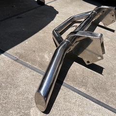 jb23  ジムニー　シシ狩りバンパー　フロントパイプの画像