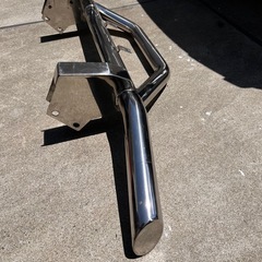 jb23  ジムニー　シシ狩りバンパー　フロントパイプの画像