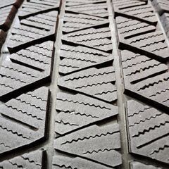 BS BRIDGESTONE BLIZZAK DM-V3 265/70R17 17インチ スタッドレス 4本 21年製 バリ溝 ランクルプラド FJクルーザー等　(KTM374)の画像