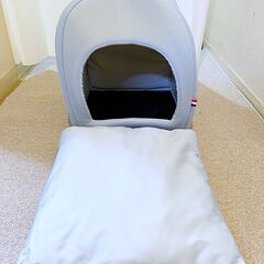 【交渉中 5/22現】猫 ドームハウス ひんやり 冷感 ベッド ペットベッド 夏 の画像