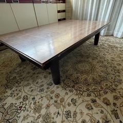 昭和の低床テーブルの画像