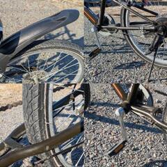 エンドウ商事 自転車 マウンテンバイク 24インチ 身長140cm～ エンドウ商事 セットブレイク マットグリーン？ LEDライトの画像